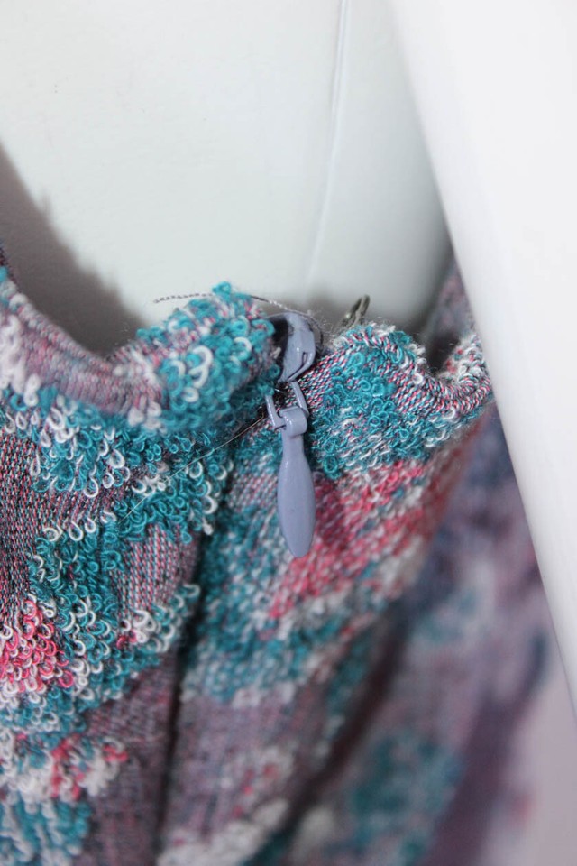 Maeve Womens Textured Floral Woven Draped Collared Sleeveless Dress