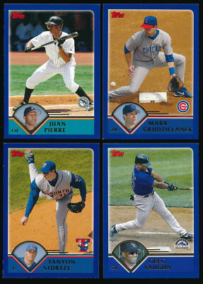 2003 Topps Traded BB #T1-T150 - You Pick - Complete Your Set (F58)