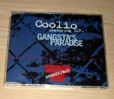 CD Maxi-Single - Coolio feat L.V. - Gangsta's Paradise