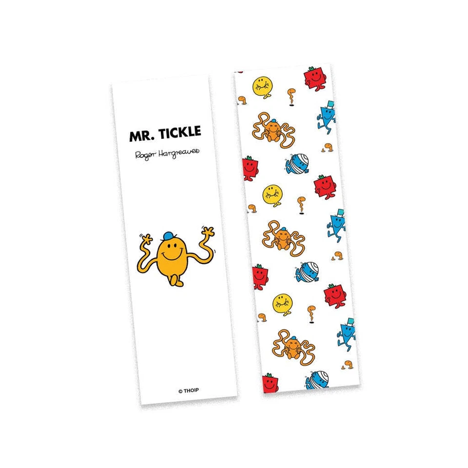 MR MEN LITTLE MISS Mr. Tickle Bookmark Mr Men Reading Book Accessory Page Saver