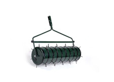Lawn roller garden roller soil roller hand roller with lawn aerator gardens roller 102 cm