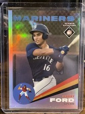 HARRY FORD 2022 Bowman Chrome Baseball SSP ASCENSIONS CASE HIT MARINERS PROSPECT