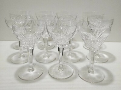 Royal Leerdam Rubato (11) Burgandy Wine Glasses 5 7/8''
