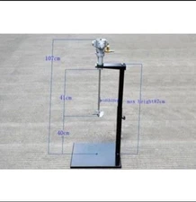5 gallon pneumatic mixer square tube telescoping paintdope Ink barrel tank b