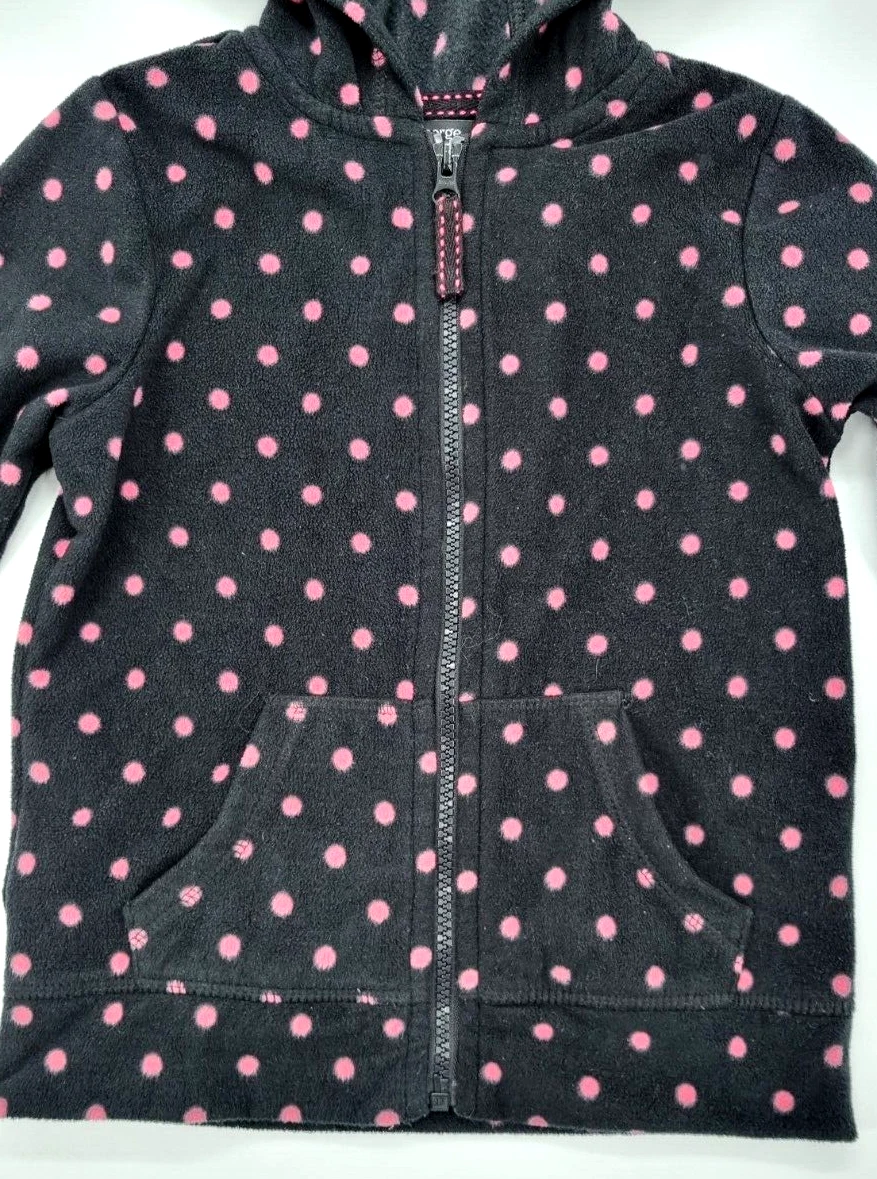 SACAI Felpa con cappuccio George Zip Fleece per bambina taglia 110 116 (5 6 anni)