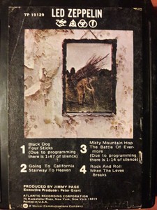 led zeppelin 8 track