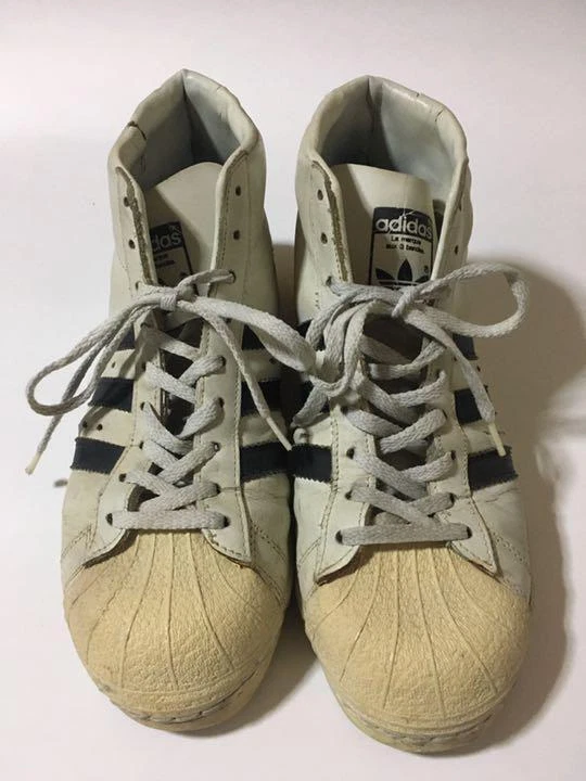 Vintage Adidas Pro Model Made in France Sneaker Men Us7.5