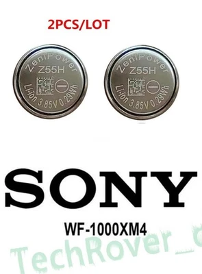 GENERAL 2 PCS x SONY WF-1000XM4 Battery - ZeniPower Z55H 3.85v