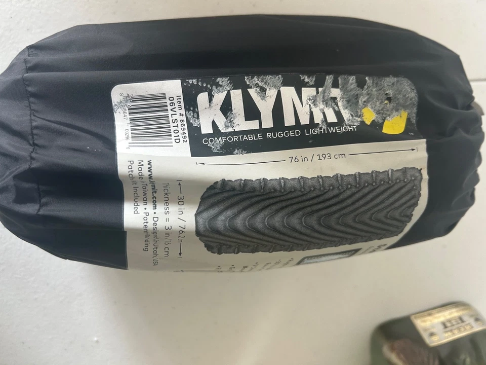 Almohadilla para dormir KLYMIT STATIC V LUXE Foto 3 de 4
