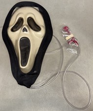 RARE SCREAM Bleeding GHOST FACE Mask SEALED Hoses Heart Pump Blood No pump