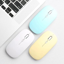 Color Wireless Bluetooth Mouse Dual Mode Optical Suitable Silent Mouse Computer