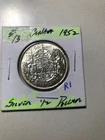 1952 Canada  Silver Half  Dollar