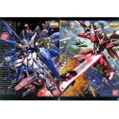 Strike Freedom & Infinite Justice MG E Gundam Gunpla Ichiban Kuji Japan U684