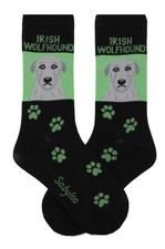 Irish Wolfhound Crew Socks Unisex