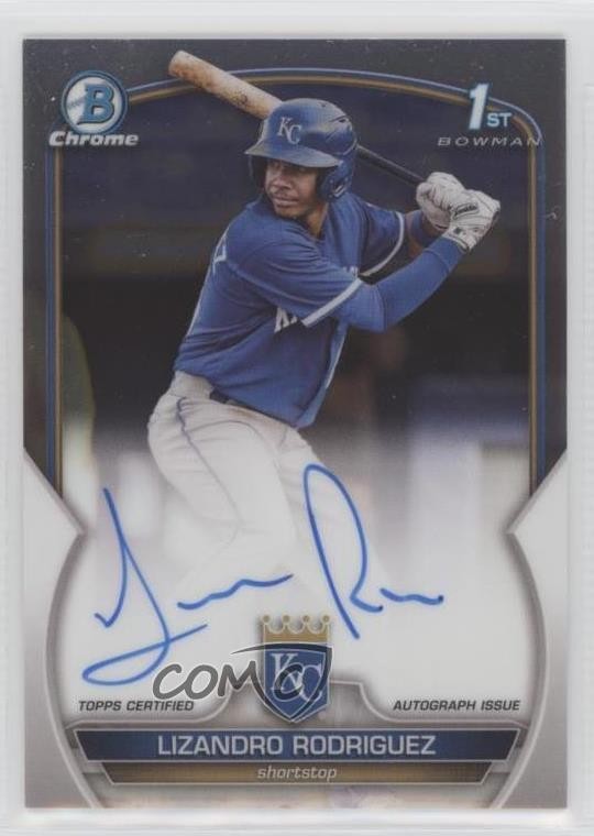 2023 Bowman Chrome Prospect Auto Lizandro Rodriguez #CPA-LRZ Auto 0r5k