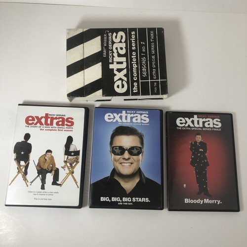 Extras Complete Series 1st Season 1 & 2nd Season 2 2005-2006 / DVD TV Series - Picture 8 of 24