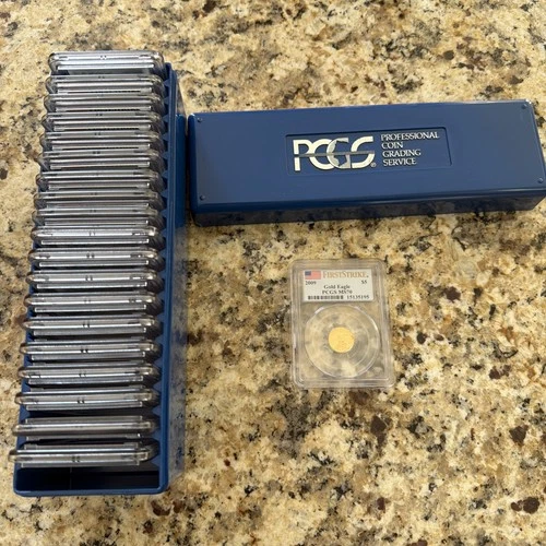 2009 $5 - GOLD EAGLE - FIRST STRIKE - PCGS MS70 lot of 20 2 oz of gold
