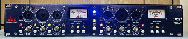 DBX 160SL 2ch Compressor beautiful parts for repair or replacement.