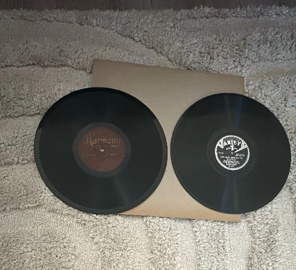 Lote de discos vintage Harmony Jane Gray 128H e variedade Lynn Martin VA578 78 RPM - Imagem 3 de 4