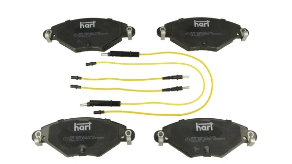 Hart BremsbeläGe Bremsbelagsatz Scheibenbremse FüR CitroëN C5 I Dc_ De_ Rc_-image