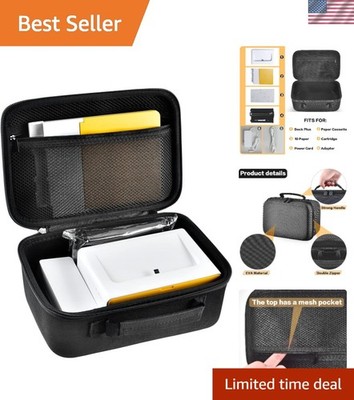 Sleek Black Carrying Case for Kodak Instant Photo Printer - Organize & Protect
