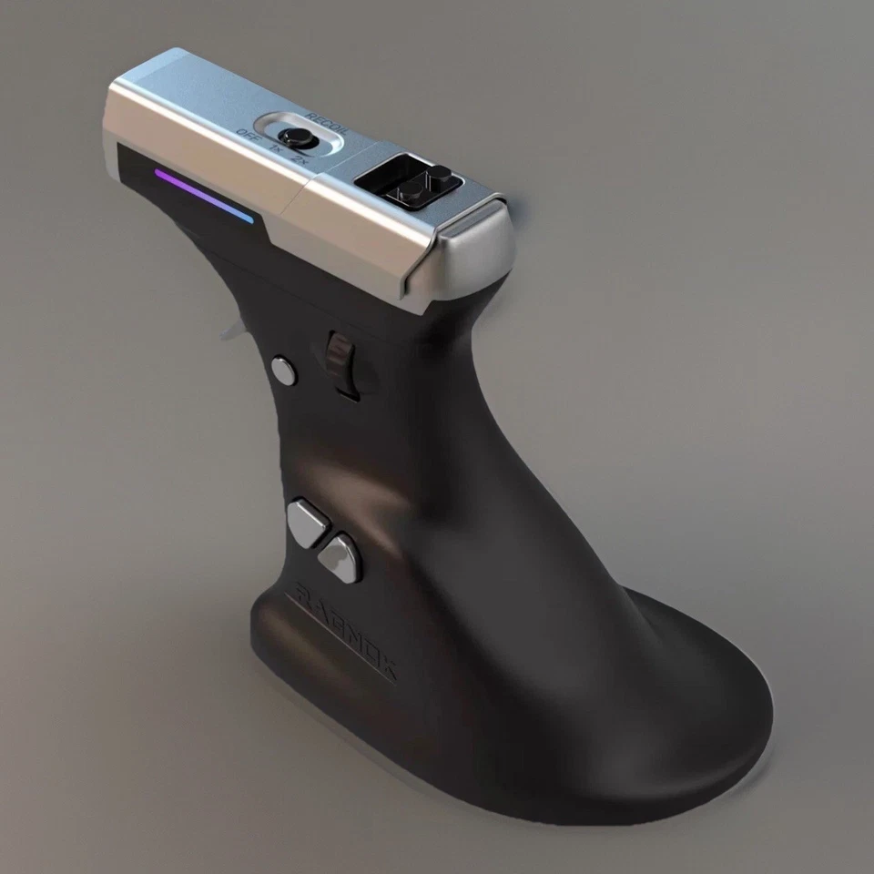 ErgoStrike7 Ragnok Gaming Gun Mouse Recoil Feedback FPS Ergonomic Mouse Black - Image 2 of 4