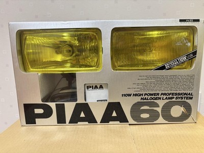 PIAA 60 Fog Lamp Yellow Vintage Unused