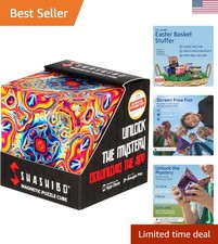 Sensory Puzzle Cube - 100 Transforming Shapes  Advanced Magnet Technology