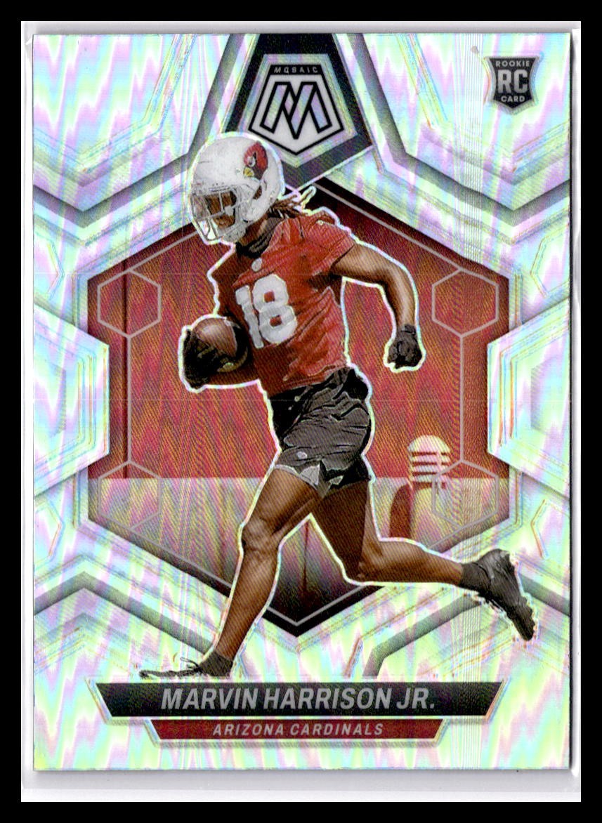 2024 Panini Mosaic #304 Marvin Harrison Jr. Silver Rookie RC