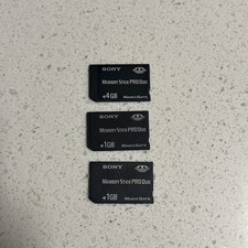 Sony 4GB Memory Stick Pro Duo Magic Gate Memory cards FREE SHIPPING