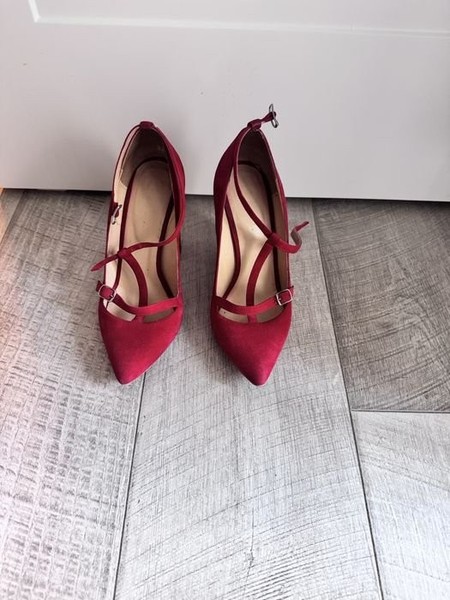 Men Kacharovska Heels Red Suede 38