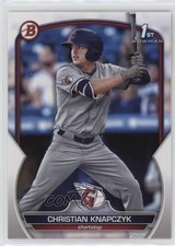 2023 Bowman Draft Christian Knapczyk #BD-180 j3z