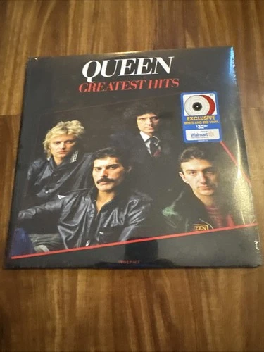 QUEEN ~ GREATEST HITS 2 LP ~ WHITE & RED VINYL ~ WALMART EXCLUSIVE ~ SEALED