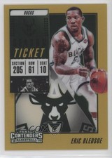 2018 Contenders Season Ticket Premium Edition Gold Prizm 9/10 Eric Bledsoe s3g