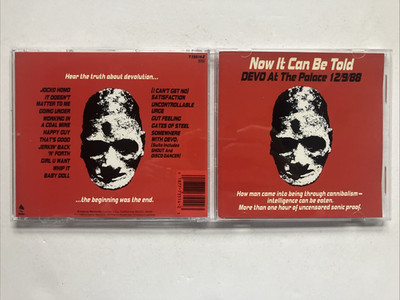 DEVO At The Palace 12/9/88 Now It Can Be Told  CD  1989 Enigma Records