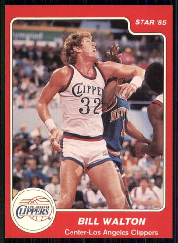 Bill Walton #22 1984 Star card