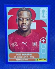 2026 Panini FIFA World Cup Sticker Denis Zakaria #SUI 10- Blue Border