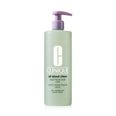 Clinique 3-Step All About Clean Liquid Gentle Facial Cleanser Soap | Face Wash