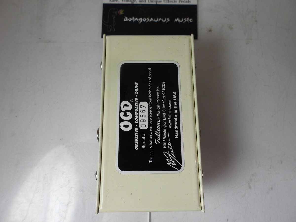 Fulltone OCD V1.3 Version 1.3 Overdrive Effects Pedal Rico Signed