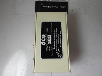 Fulltone フルトーン OCD ver1.3 初期型 RICOサイン有 Fulltone OCD V1.3 Version 1.3 Overdrive Effects Pedal Rico Signed