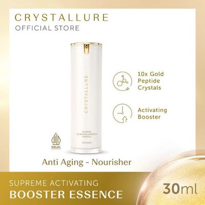 CRYSTALLURE Supreme Booster Essence 30ml Gold Peptide Anti-Wrinkle