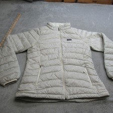 Patagonia Down Sweater Jacket Girls XXL 16-18 White Insulated Light Puffer READ