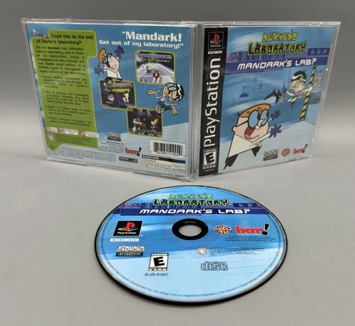 Dexter's Laboratory Mandark's Lab PlayStation  PS1 Complete