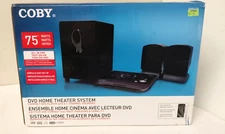 Coby DVD-420 2.1 Channel 75 watts Home Theater System In Box w/ Remote