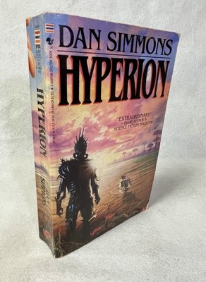 Hyperion Dan Simmons - first print -  mass mkt paperback 1990