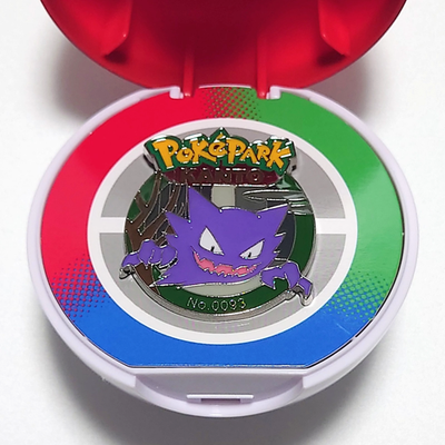 Lot 4 Pokepark Kanto Limited Pokemon Pins w/Monster Ball Premier