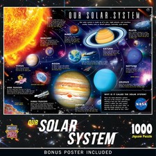 MasterPieces - Our Solar System - 1000 Piece Jigsaw Puzzle