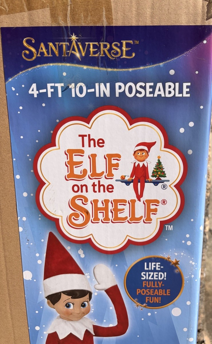 The Elf On The Shelf 4ft 10in Life Size Posable Christmas Plush