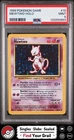 PSA 9 MEWTWO HOLO 10 1999 GAME POKEMON CARD