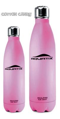 24 HR COLD / 12 HR HOT PINK 17 OZ INSULATED DOUBLE WALL VACUUM SEAL WATER BOTTLE
